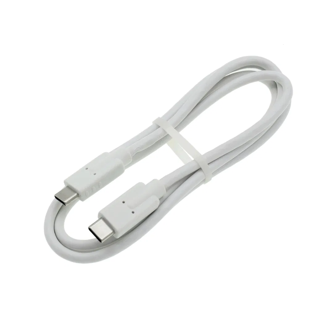 Soft USB Electric Wire Data Fast Charging Type C to C for Mobile Phone
