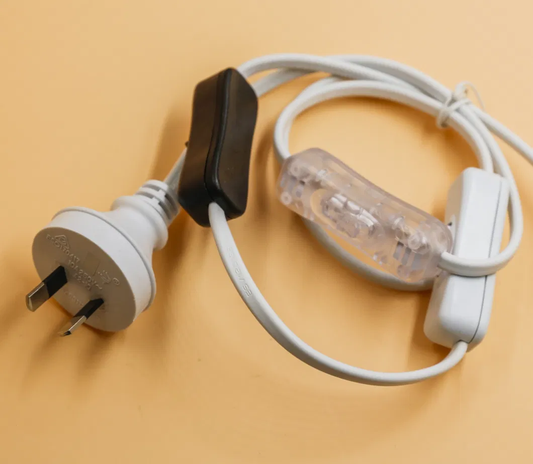 UL Lamp Power Cord with Inline Switch and E26 Lamp Holder for USA /Canada Market