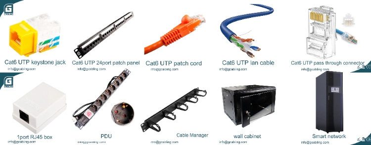 Gcabling Network Cable 305m/Box UTP/FTP CAT6 CAT6A 4pairs Communication Cat 6 Cable LAN Cable