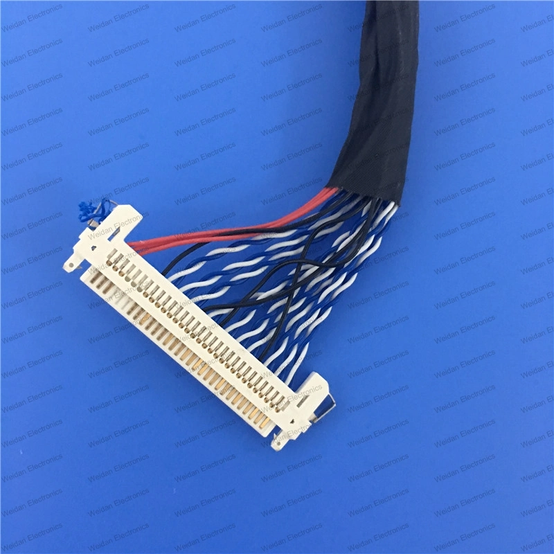 Lvds Cable Fix-30p Double 2CH 8bit for 17inch~23inch LCD Panel Length 50cm